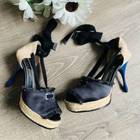 MARC JACOBS BLACK PLATFORMS - Picture 3 of 11